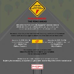 Invitation to participate in an upcoming community engagement about FCSD finances now and in the future. 